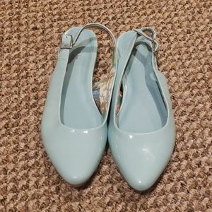 Girls sling back dress shoes